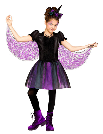 Fun World Moonlight Unicorn Costume, Medium 8-10, Multicolor