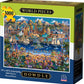 D·O·W·D·L·E Jigsaw Puzzle - World Pieces - 1000 Piece - Fabric - Model 10508