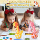 KETIEE Unicorn Drawing Projector Toys for Ages 5-7: Trace and Draw Projector for Kids with Cute Unicorn Look, Smart Art Sketcher