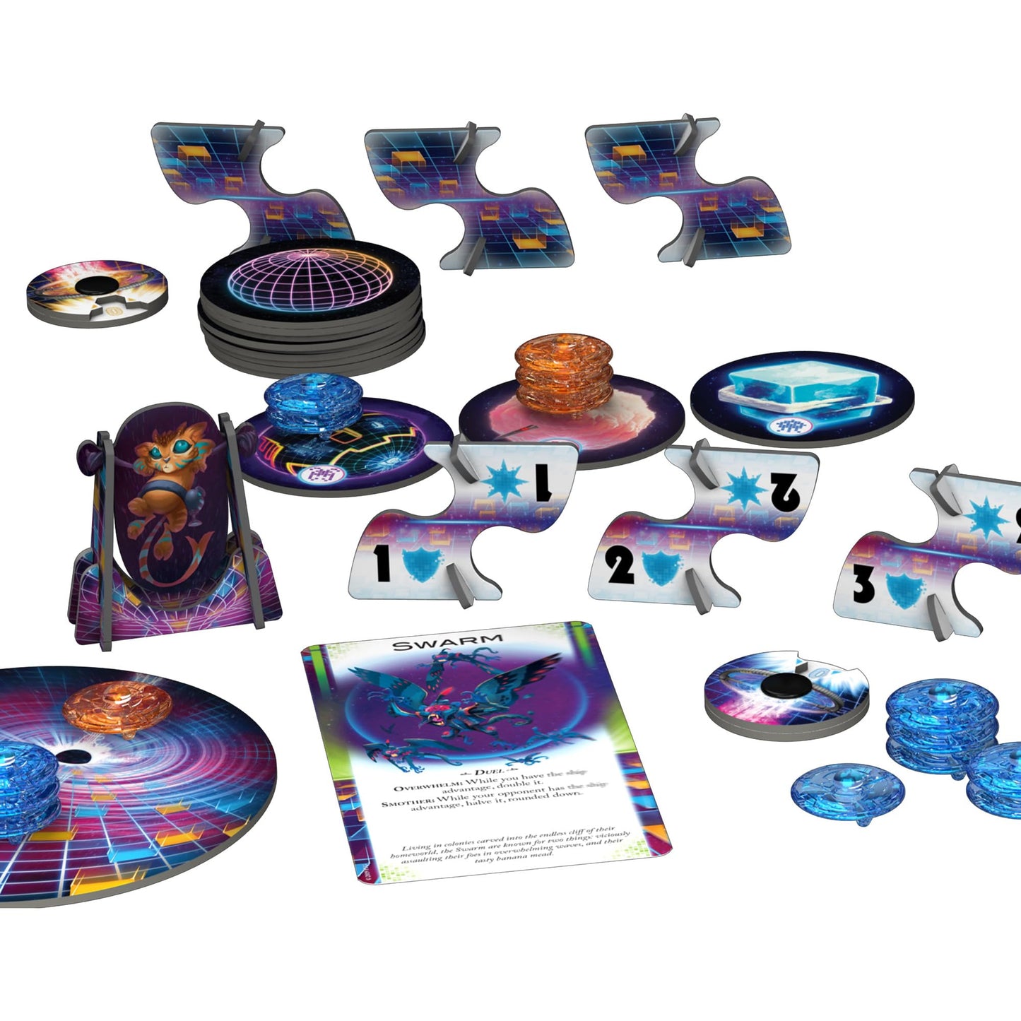 Fantasy Flight Games Cosmic Encounter Duel Board Game, 2 Players, Ages 14+, Classic Strategy, 30-45 Min Playtime, Black, Model CED01