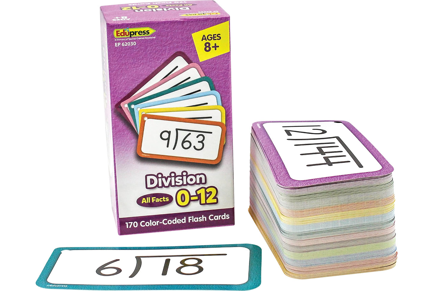 Division Flash Cards All Facts 0-12