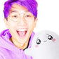 Lankybox Official Merch - Glow In The Dark Ghosty® Plush Toy - Ghosty Plush Toy - Mystery Ghost Lanky Box Plushy - Cute Plushies For Kids - Official Store
