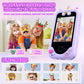Kids Phone For Girls,Christmas Birthday Gifts For 3 4 5 6 7 8 Years Old Girls,Touchscreen Learning Toys For Girls Age 3-11 With