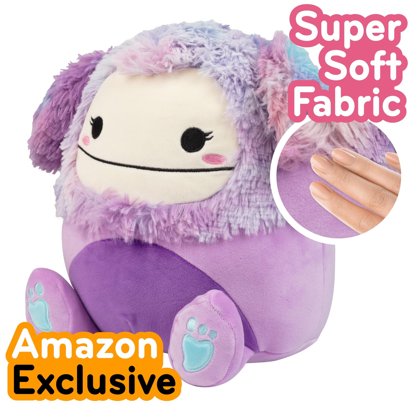 Squishmallows Original 10-Inch Eden The Easter Bigfoot - Official Jazwares Plush - Collectible Soft & Squishy Big Foot Stuffed Animal Toy - Add To Your Squad - Gift For Kids, Girls & Boys