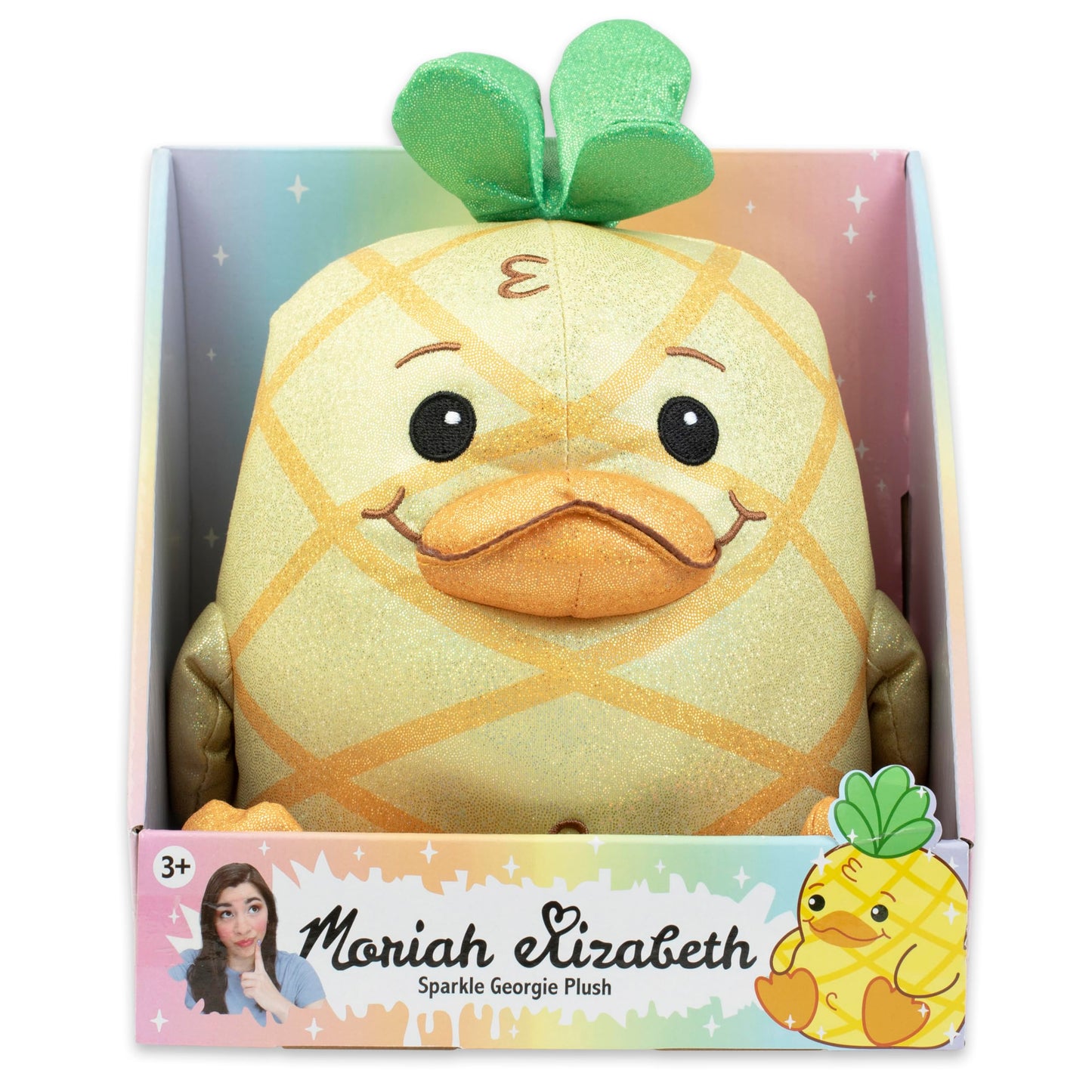Moriah Elizabeth Sparkle Georgie Plush; YouTube Craft Channel, Large Plush, Merch