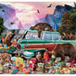 Buffalo Games 300 Piece Jigsaw Puzzle - Yosemite Picnic, Large, Multicolor, Model 22511, Perfect for Game Nights
