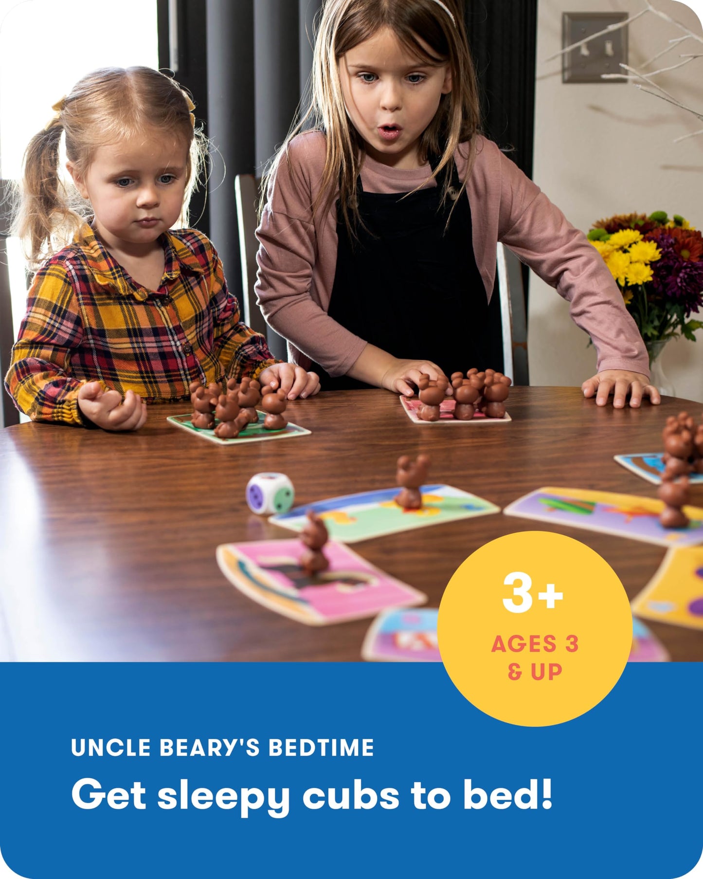 Simplyfun Uncle Bearys Bedtime - An Engaging And Educational Toddler Game - Learn To Develop Counting Skills, Focus And Self Con