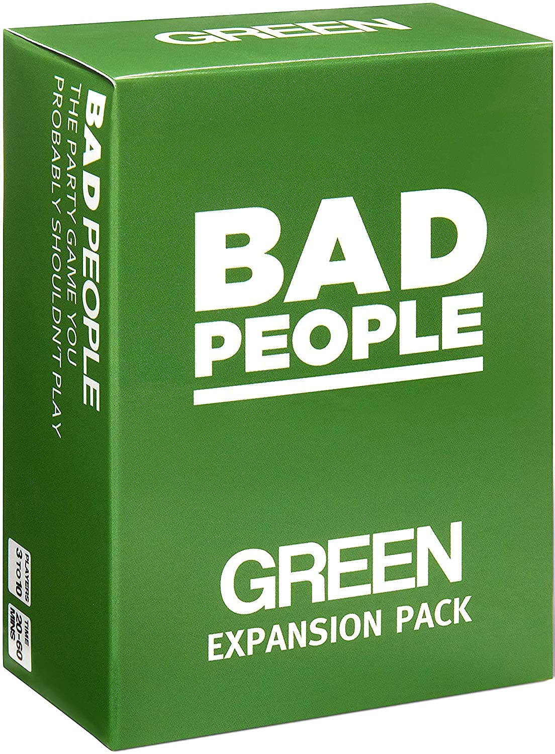 BAD PEOPLE Party Game - Green Expansion - 100 New Question Cards for The Hilarious mature-themed Card Game for Fun Parties & Board Games Night with Your Group - Find Out What Your Friends Really Think of You