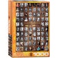 Eurographics Famous Writers 1000 Piece Puzzle (6000-0249)