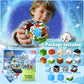 150PCS Magnetic Blocks-Magnetic Building Blocks Magnet Toys Set Stacking Snow Mountain World with Magnet Construction Toys STEM Sensory Gift for Kids Toddlers Boys & Girls Birthday Gifts Ages 3+