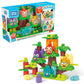 Mega Bloks Jungle Treehouse Band - Multi Color Toy Building Blocks - Model GGG11 - Plastic Construction