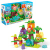 Mega Bloks Jungle Treehouse Band - Multi Color Toy Building Blocks - Model GGG11 - Plastic Construction