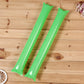Hooshing 40Pcs Green Bam Bam Thunder Sticks Cheerleading Plastic Clap Hands Outfit Inflatable Noisemakers For Cheering Basketbal
