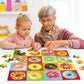SYNARRY 100 Piece Wooden Puzzles for Kids Ages 4-8  Donuts Jigsaw Puzzle for Kids Ages 4-6 8-10 Teens  Preschool Educational Puzzles for 4 5 6 7 8 9 Years Old Boys Girls Children  Beautiful Toys Gifts