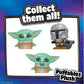 Just Play Star Wars Doorables Puffables Plush - Star Wars: The Mandalorian, 10-Inch Collectible Plush Featuring Glitter Eyes, St