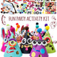 Glittery Garden Party Hats for Kids Art & Craft. Fun Birthday Activity Kit with Stickers. Animal Theme Party Favor, Game Supplie