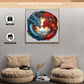 Woodbests Wooden Puzzle For Adults, Yin-Yang Dragon Puzzle (M, 200Pcs, 11.3'X10.9') Beautiful Wooden Box, Wooden Jigsaw Puzzles Unique Shape, Birthday Gifts For Adults And Kids Family Game