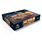 MyPuzzle Beautiful Sunset Over The City of Rome in The Evening - Premium 100 Piece Jigsaw Puzzle for Adults