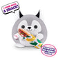 Snackles (Subway) Huskie Super Sized 14 Inch Plush By Zuru, Ultra Soft Plush, Collectible Plush With Real Licensed Brands, Stuffed Animal