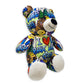 PLUSHOLOGY I Love Salt Lake City Graffiti Teddy Bear Eco Friendly Stuffed Animal; Cuddly Soft Velboa Plush Animal for Kids 3 Years Old to mature-themeds; Child-Safe Embroidered Eyes (10 Tall When Seated)