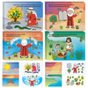 Marspark 48 Pcs Stories of Moses Mini Mas Stationery Stickers Make a Scene Bible Stickers DIY Bible School Crafts for Sunday Sch