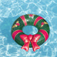 Swimline Christmas Wreath Inflatable Pool Ring, Multi, One Size