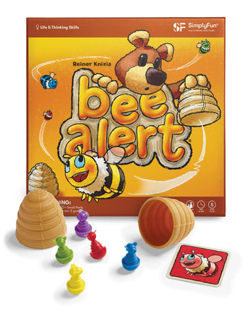 Simplyfun Bee Alert - A Matching Game For Kids That Tests Your Memory And Patience While Learning How To Take Turns - Educationa