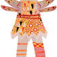 Lito Angels Little Girls Costume Fairy Fancy Dress Up Halloween Party Outfit W-Wings & Pants Size 5-6