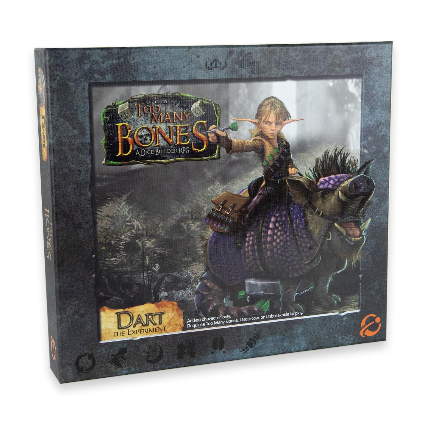 Chip Theory Games Too Many Bones: Dart Dice-Builder Roleplaying Game Expansion Strategic Fantasy Rpg Game Accessories For Ages 1