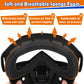 POKONBOY 2 Pack Detachable Masks, Tactical Mask with Goggles Compatible with Nerf Rival, Apollo, Zeus, Khaos, Atlas, & Artemis B