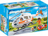 Playmobil Rescue Helicopter - 12.5x24.8x38.5 cm, Multi Color, Plastic, Model 70048