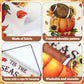 Tegeme 3 Pcs Fall Football Decorations Door Sign Flag Football Pumpkin Door Banner 12 x 20 Inch Autumn Welcome Hanging Banner Se