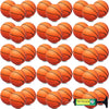 40Pcs 5'' Inch Mini Basketball Balls Bulk Small Basketball Set With Pump, Pvc Small Basketball For Over The Door Basketball Hoop