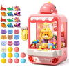 Eohemeral Dinosaur Claw Machine For Kids,Mini Vending Machine Girls With Music.Electronic Prize Dispenser Arcade Game Machine,Cl