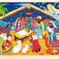 Moinkidz Wooden Nativity Puzzle For Kids Ages 3-5, 48 Piece Puzzles For Kids Ages 4-8 With Puzzle Tray, Nativity Set Toddler Christmas Wooden Jigsaw Puzzle For 3 4 5 6 7 8 Year Old