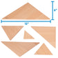 Natural Architect Panels Triangles