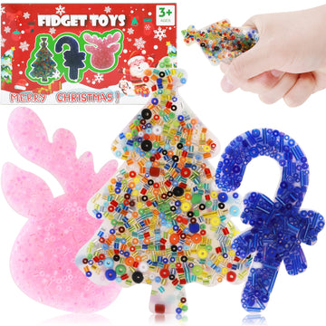 3Pcs Picky Pad - Skin Picking Fidget Toy, Picking Pad With Christmas Tree, Antelope And Magic Wand, Sensory Toys Chirstmas Gifts Silicone Picking Fidget Pad, Sensory Pick Pad, Trichotillomania Toys