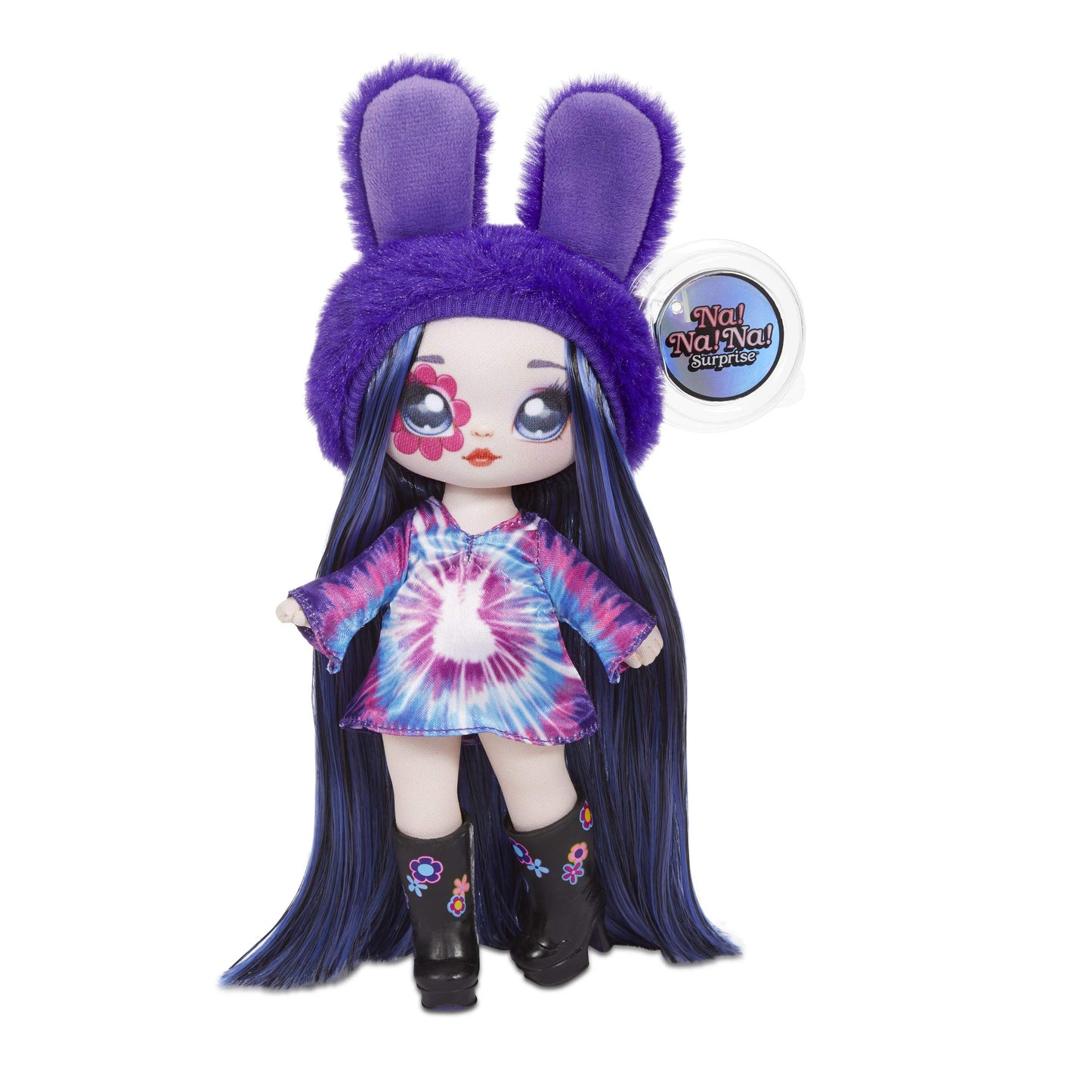 Na! Na! Na! Surprise 2-In-1 Melanie Mod Fashion Doll & Plush Purse Series 4 - Soft Wallet Bag Pouch Gifts For Kids Girls Key Cha