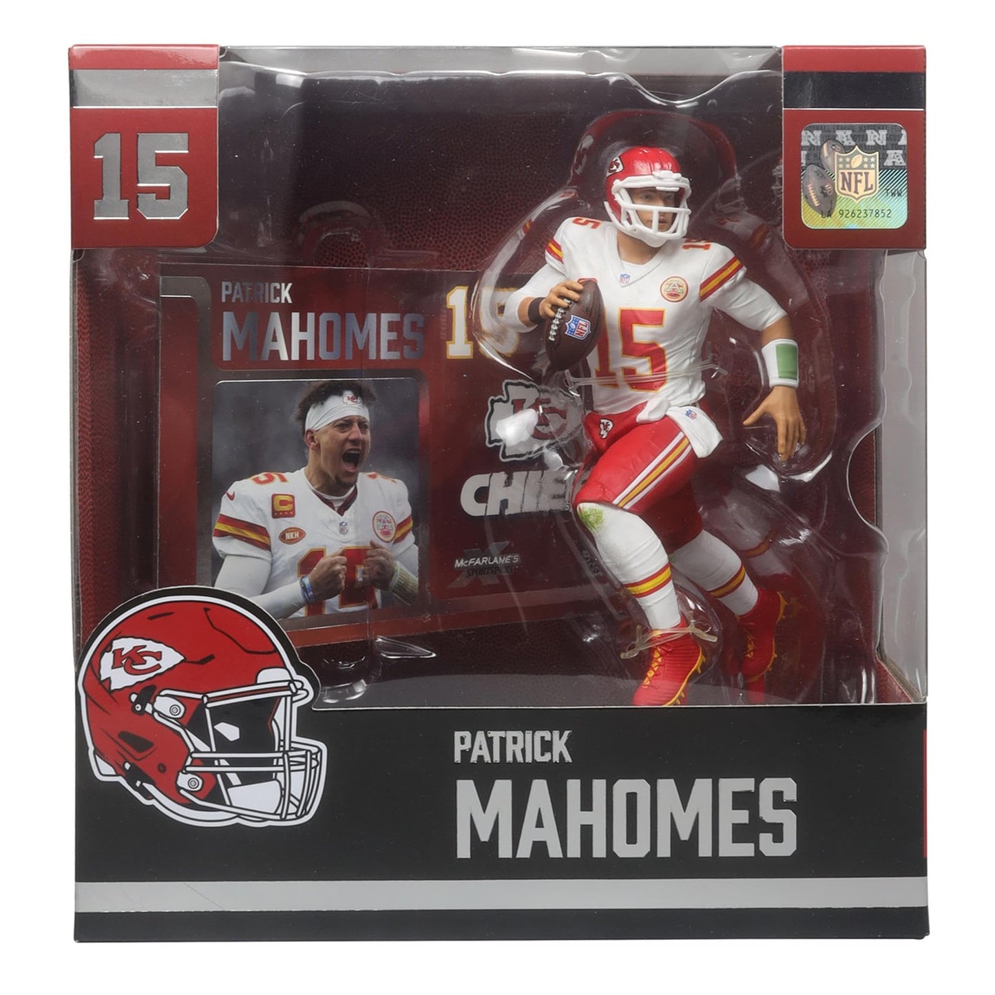 McFarlane Toys NFL Patrick Mahomes 7" Figure - Multicolor Plastic Model 787926103861