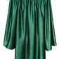 Gradplaza Shiny Choir Robe Kindergarten Preschool Graduation Gown Shiny Graduation Gown For Kids Forest Green Size 36