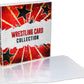 Unikeep Wwe Wrestlemania Themed Collectible Card Storage Binder - Comes With 20 Card Pages