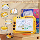 Aituitui Magnetic Drawing Board Toddler Toys Gift For 2 3 Year Old Girls Boys, Sketch Writing Doodle Pad Age 2-4 Travel Games, Educational Learning Kids Toys For Toddlers Birthday (Yellow)