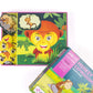 American Educational Products Monkey Expressions Puzzle Game – Magnetic Emotion & Feelings for Kids Ages 3+, Wooden, Model CC-001