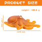 Funscene Mini Realistic Under The Sea Life Figure For Toddler Bath Bathtub, Tpr Super Stretch Octopus Toy, Great For Kids' Parti