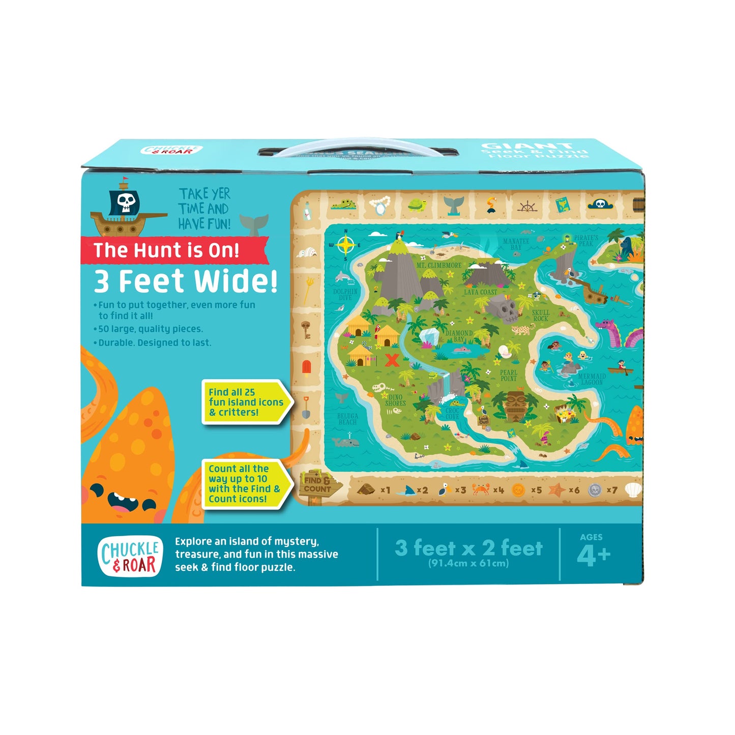 Chuckle & Roar Seek & Find Treasure Hunt Puzzle