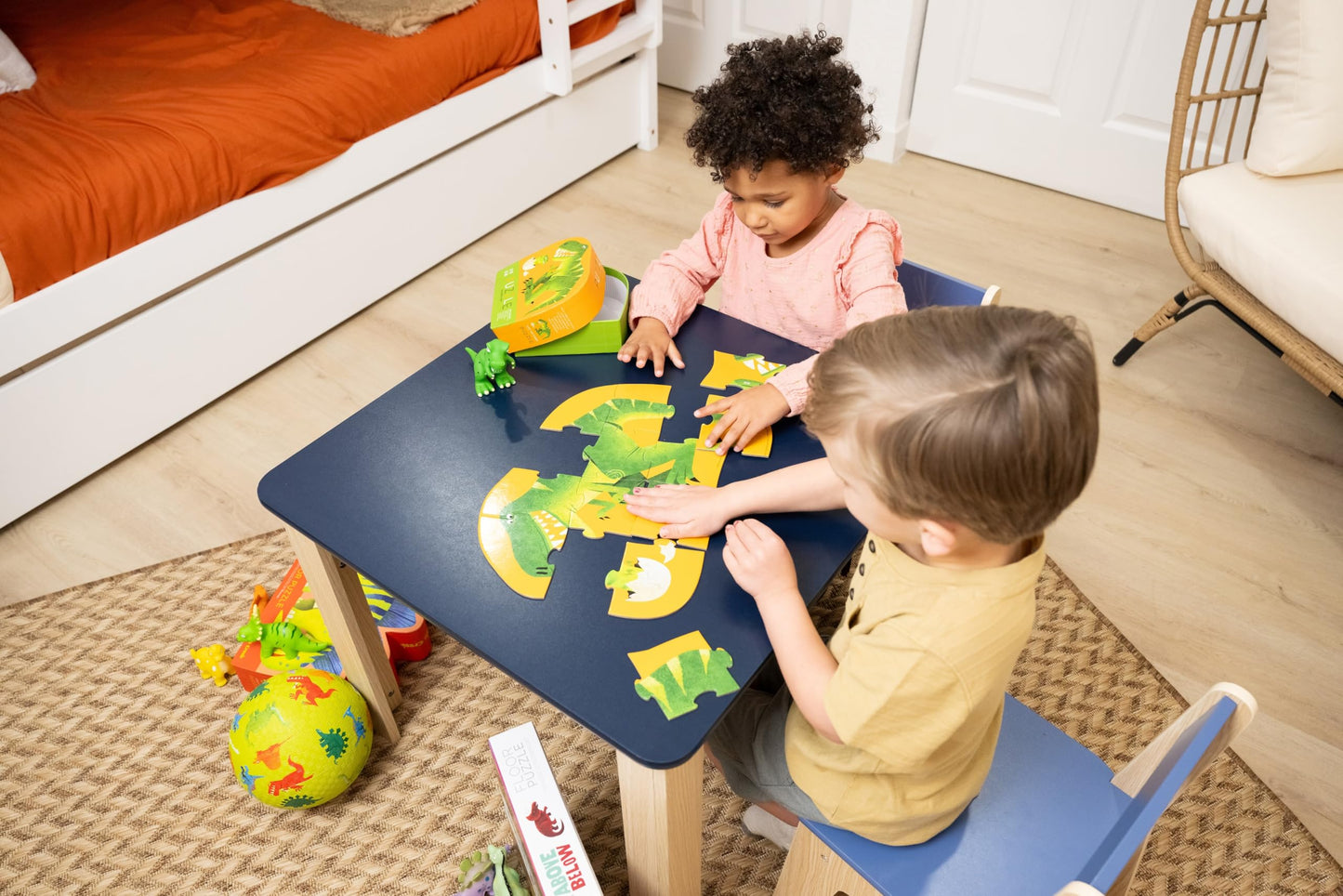 12-pc Mini Puzzle/Go Mister Bear
