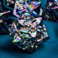 ARUOHHA 7PCS Metal D&D Dice Set with Gift Box, DND Leaf Role Playing Games Dungeons and Dragons Polyhedral Dice D+D Handmade RPG