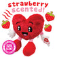 Scentco Sweetheart (Heart) - 10' Patented Gourmet Strawberry Scented Stuffed Plush - Valentines, Gifts For Kids, Gift Guide
