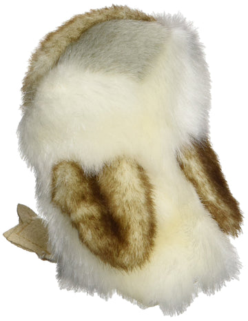 Folkmanis Mini Barn Owl Finger Puppet Cream, Brown, 1 Ea