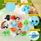 Shuwnd Mini Animals Figures Set,3D Printed Little Animals Articulated Flexible Fidget Toy,Easter Egg Fillers,Tiny Animals Figurines Exquisite Cute Pet Toy.